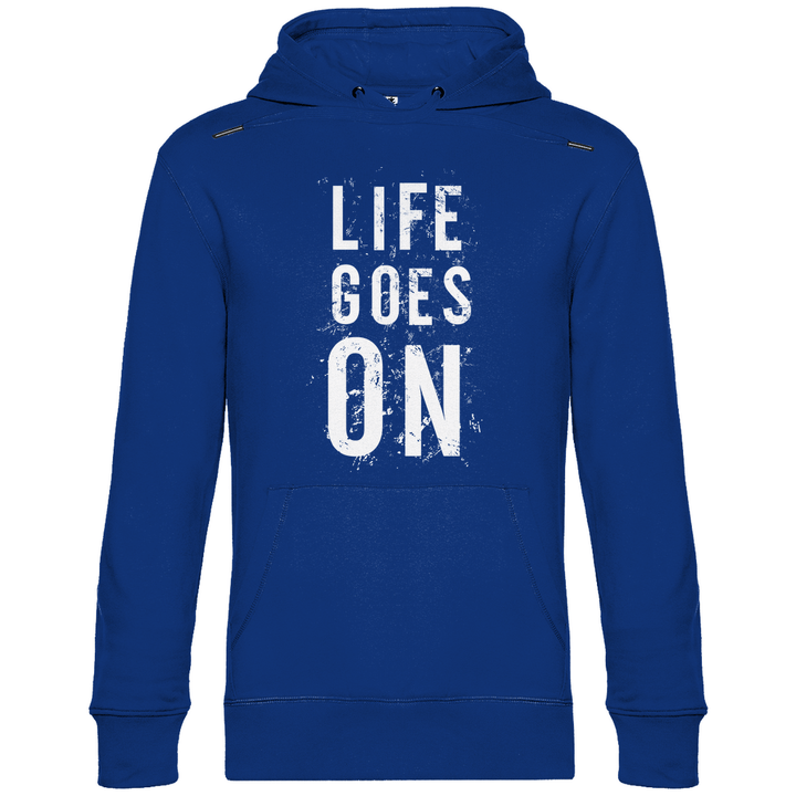 Life Goes On - Herren Hoodie - Textilzauber