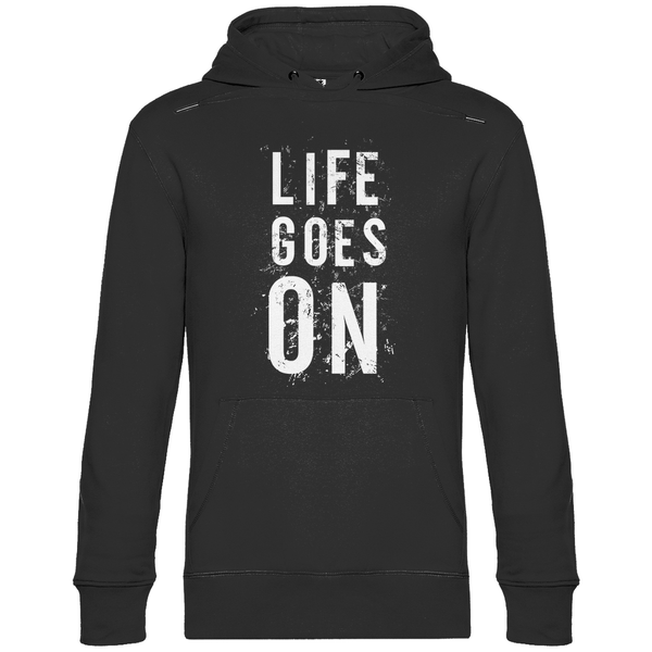 Life Goes On - Herren Hoodie - Textilzauber