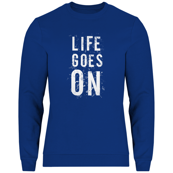 Life Goes On - Herren Sweatshirt - Textilzauber