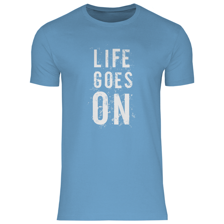Life Goes On - Herren T - Shirt - Textilzauber