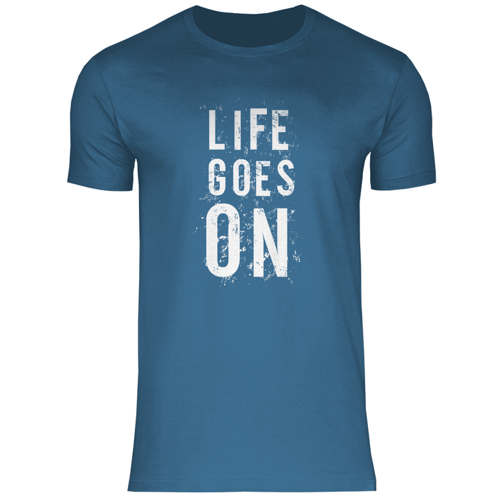 Life Goes On - Herren T - Shirt - Textilzauber