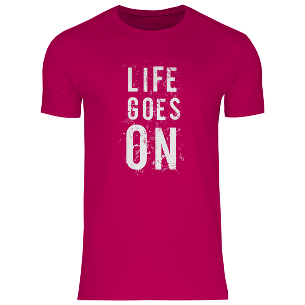 Life Goes On - Herren T - Shirt - Textilzauber