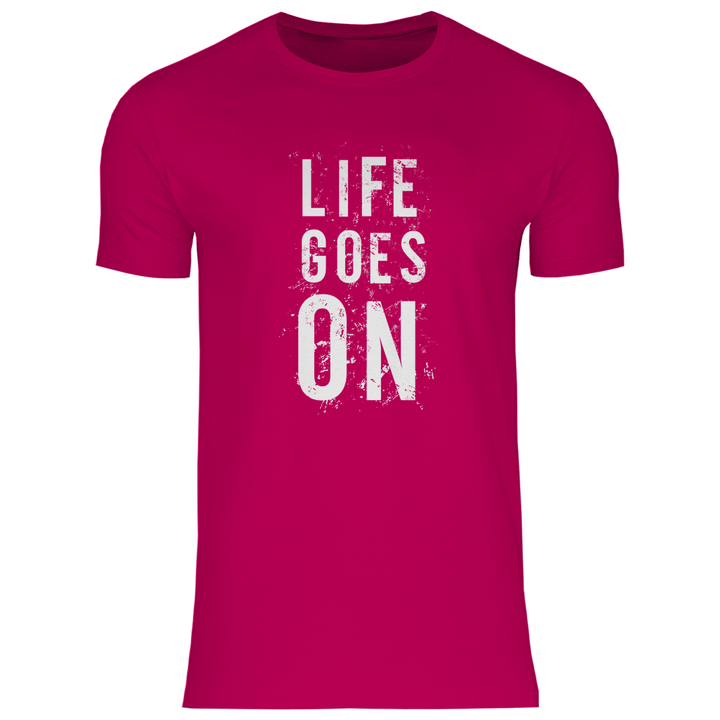 Life Goes On - Herren T - Shirt - Textilzauber