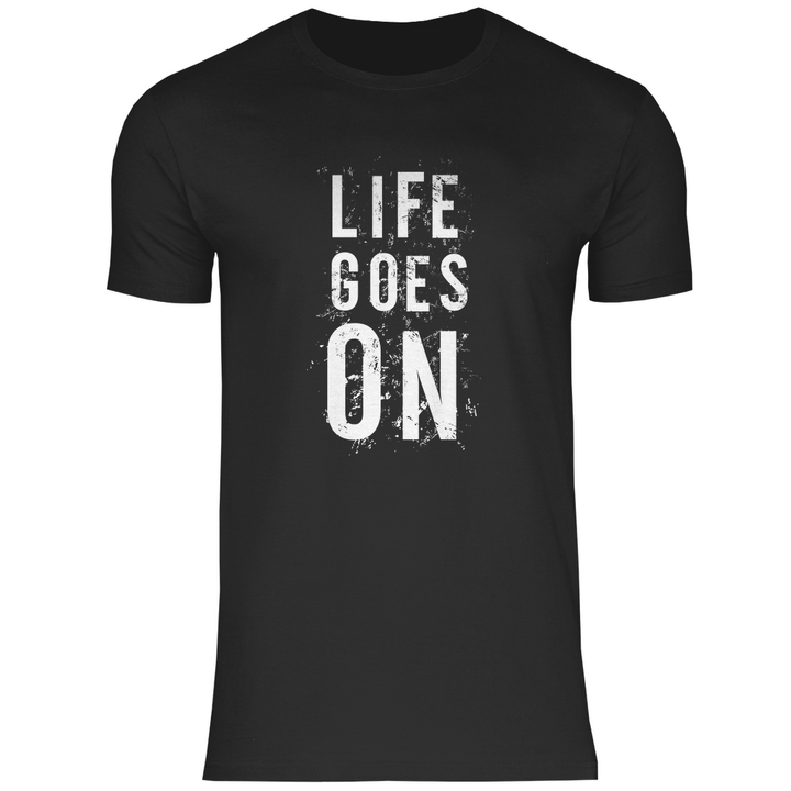 Life Goes On - Herren T - Shirt - Textilzauber