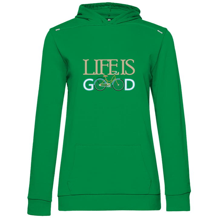 Life is Good - Damen Hoodie - Textilzauber