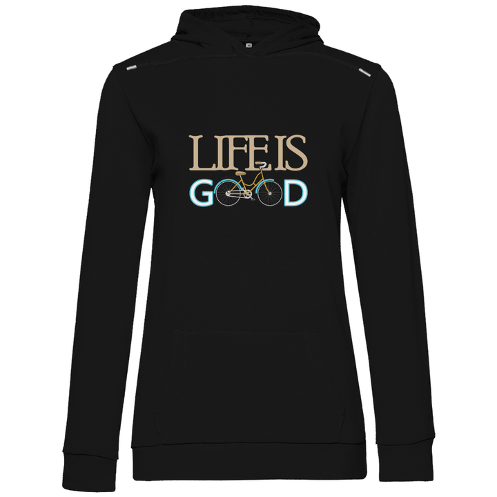 Life is Good - Damen Hoodie - Textilzauber