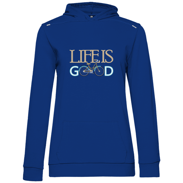 Life is Good - Damen Hoodie - Textilzauber