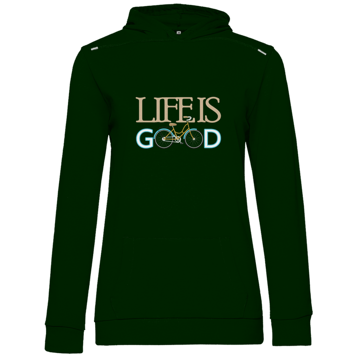 Life is Good - Damen Hoodie - Textilzauber