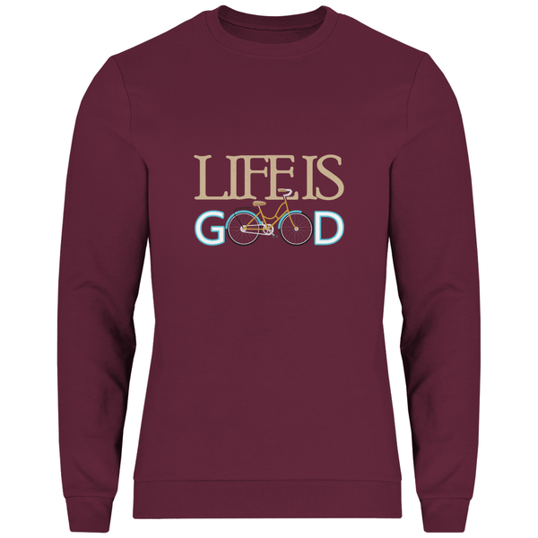 Life is Good - Herren Sweatshirt - Textilzauber