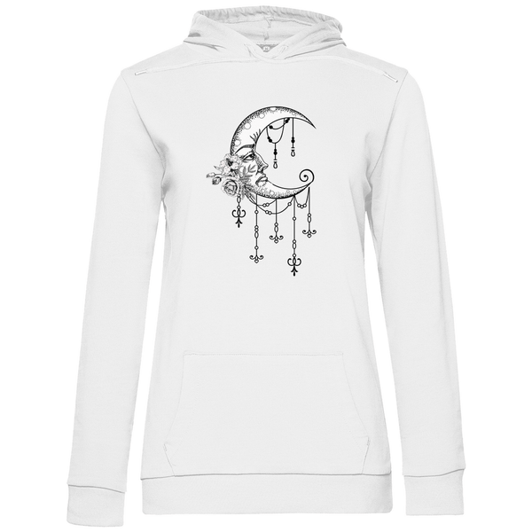 Lunar Elegance - Damen Hoodie - Textilzauber