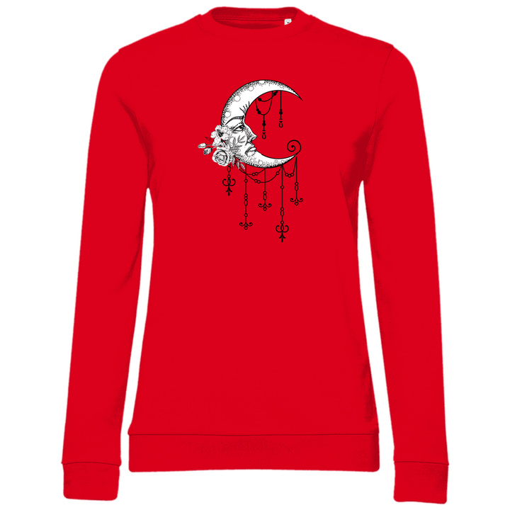Lunar Elegance - Damen Sweatshirt - Textilzauber
