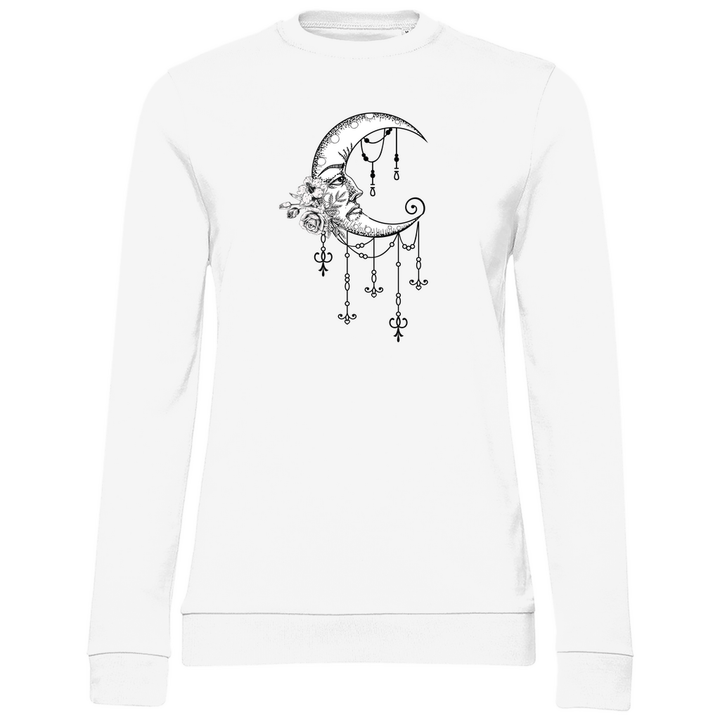 Lunar Elegance - Damen Sweatshirt - Textilzauber