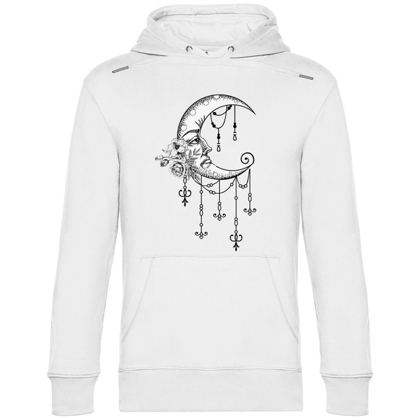 Lunar Elegance - Herren Hoodie - Textilzauber