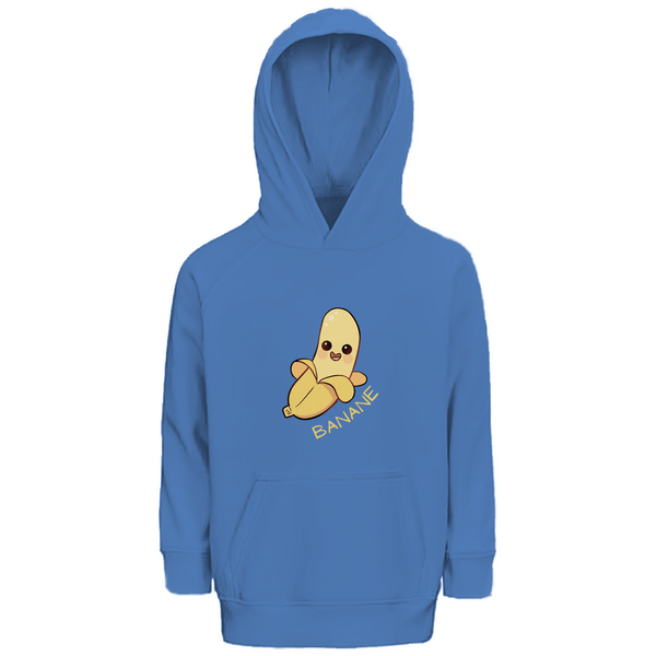 Lustige Banane - Premium Bio Kinderhoodie - Textilzauber
