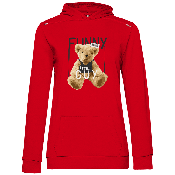 Lustiger Teddy - Damen Hoodie - Textilzauber