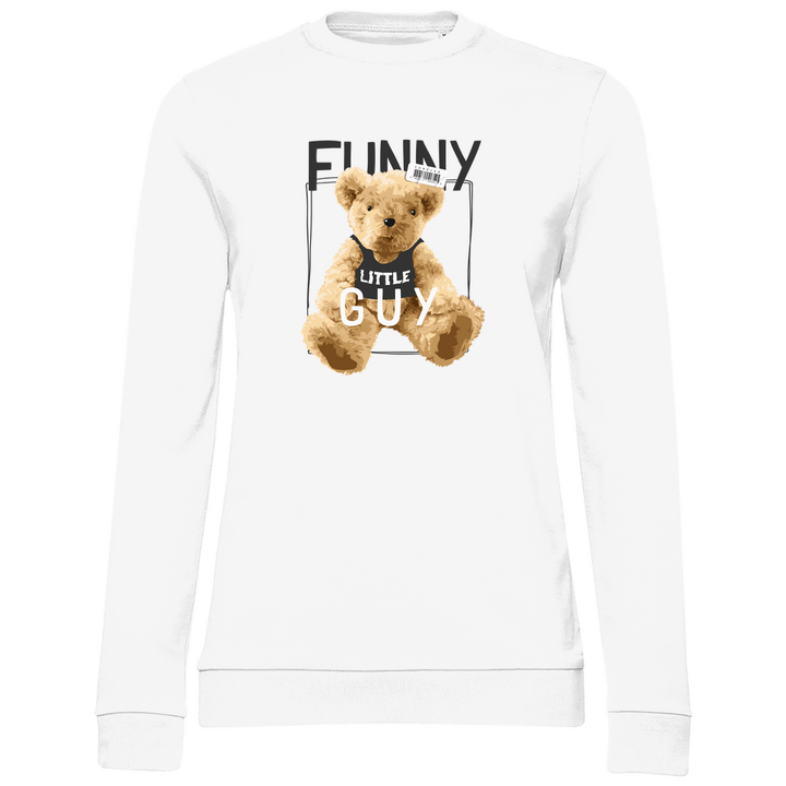 Lustiger Teddy - Damen Sweatshirt - Textilzauber