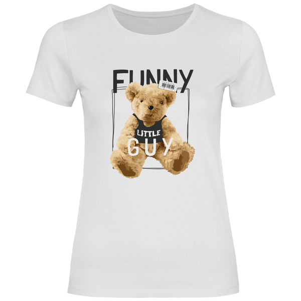 Lustiger Teddy - Damen T - Shirt - Textilzauber