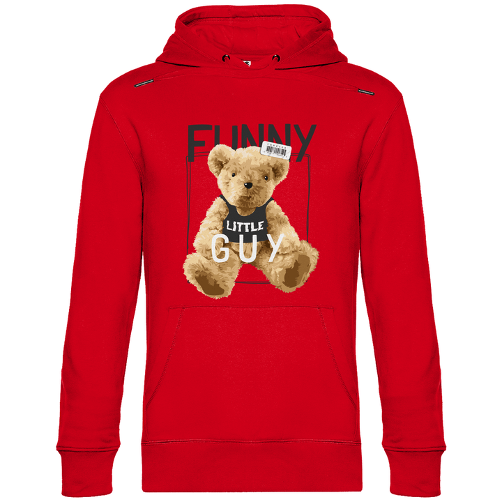 Lustiger Teddy - Herren Hoodie - Textilzauber