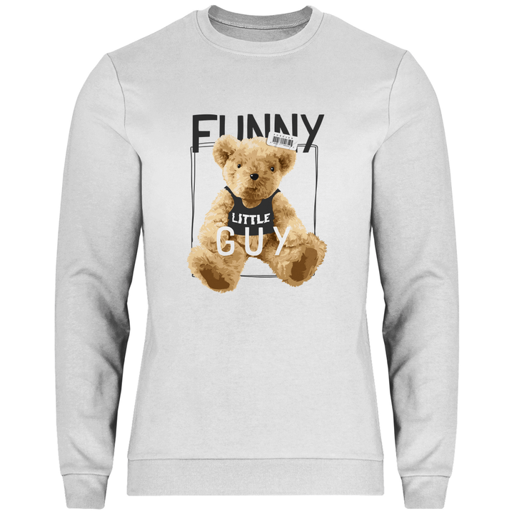 Lustiger Teddy - Herren Sweatshirt - Textilzauber