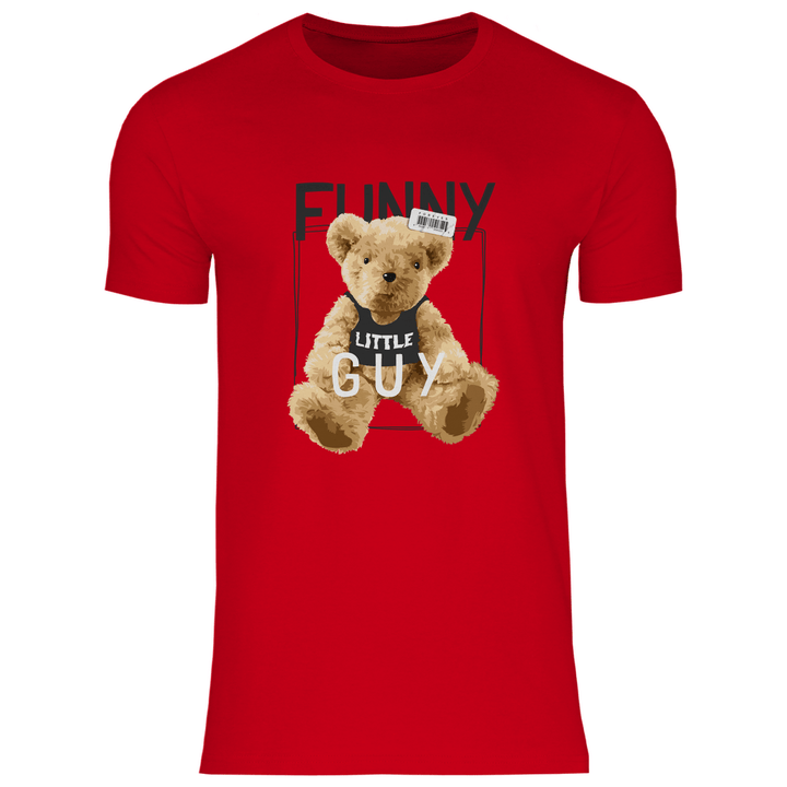 Lustiger Teddy - Herren T - Shirt - Textilzauber
