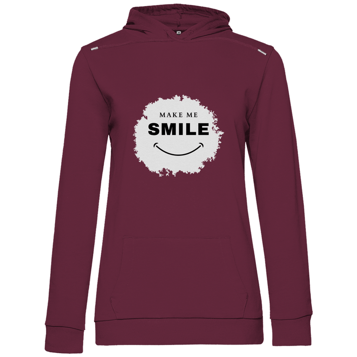 Make Me Smile - Damen Hoodie - Textilzauber