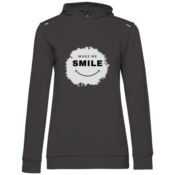 Make Me Smile - Damen Hoodie - Textilzauber
