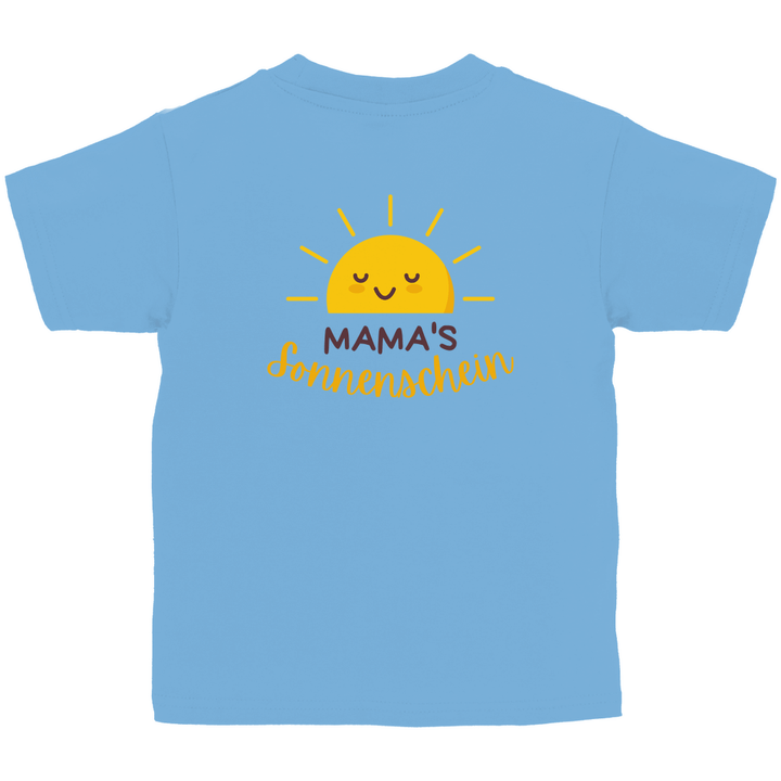 Mama's Sonnenschein - Kinder T - Shirt mit Rückendruck - Textilzauber