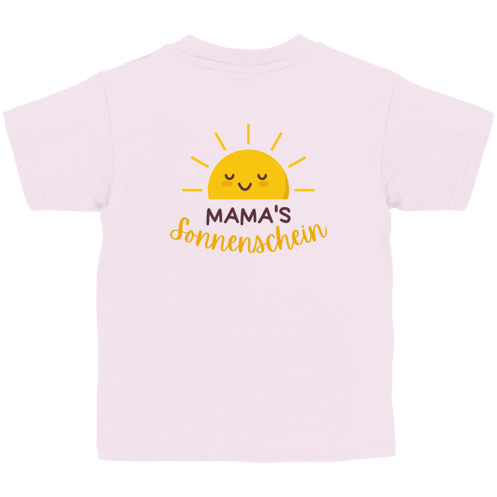 Mama's Sonnenschein - Kinder T - Shirt mit Rückendruck - Textilzauber