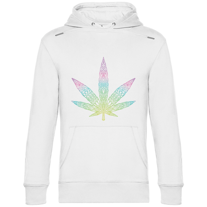 Mandala Cannabis - Herren Hoodie - Textilzauber