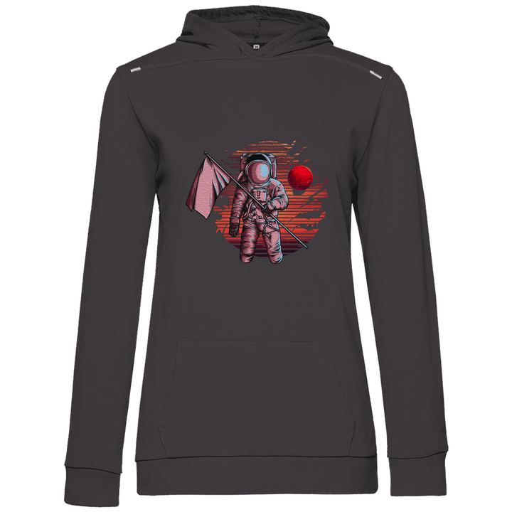 Mars - Astronaut - Damen Hoodie - Textilzauber