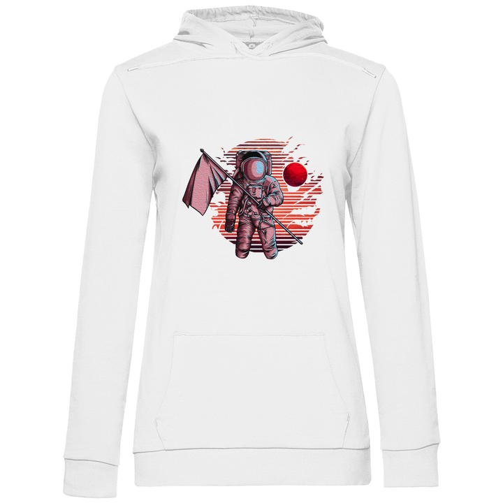 Mars - Astronaut - Damen Hoodie - Textilzauber