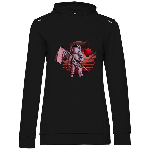 Mars - Astronaut - Damen Hoodie - Textilzauber