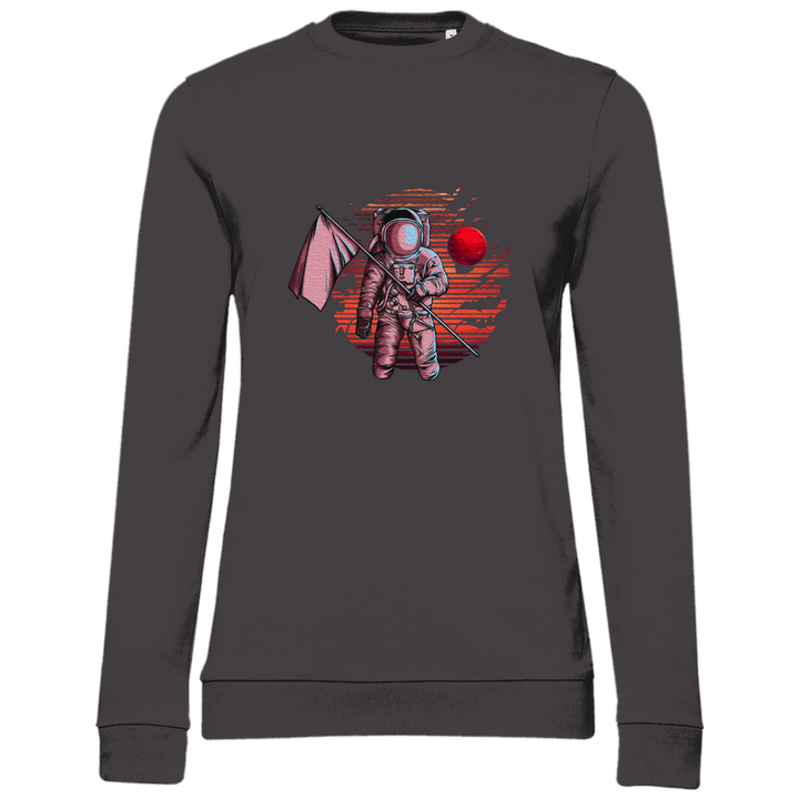 Mars - Astronaut - Damen Sweatshirt - Textilzauber
