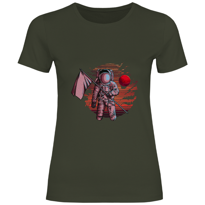 Mars - Astronaut - Damen T - Shirt - Textilzauber