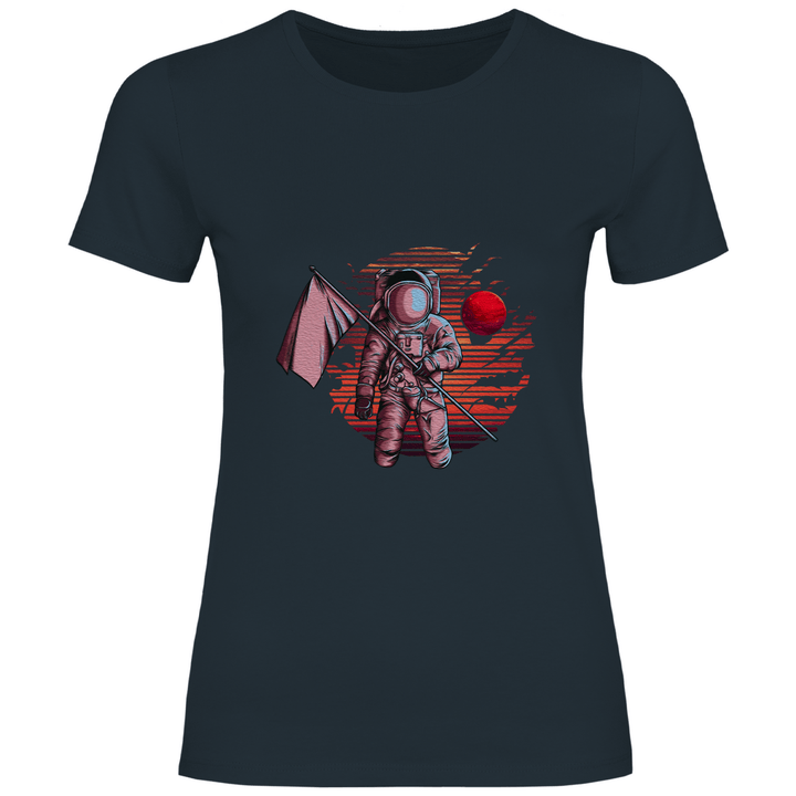 Mars - Astronaut - Damen T - Shirt - Textilzauber