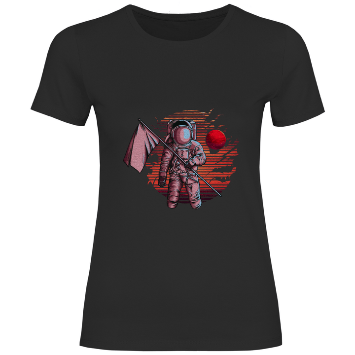Mars - Astronaut - Damen T - Shirt - Textilzauber