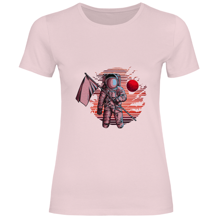 Mars - Astronaut - Damen T - Shirt - Textilzauber