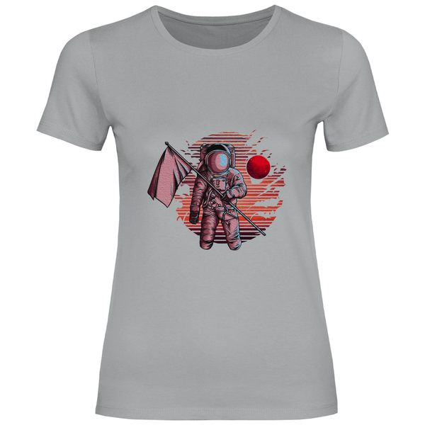 Mars - Astronaut - Damen T - Shirt - Textilzauber