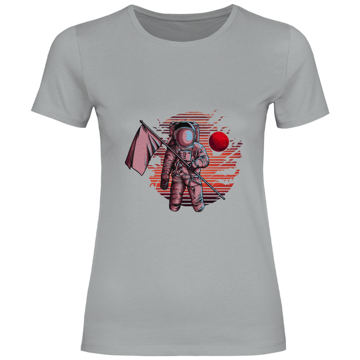 Mars - Astronaut - Damen T - Shirt - Textilzauber