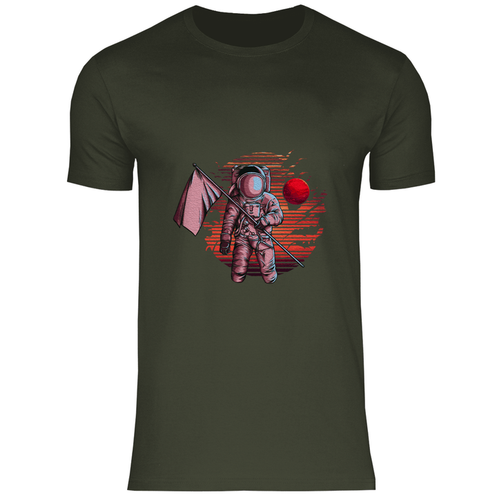 Mars - Astronaut - Herren T - Shirt - Textilzauber