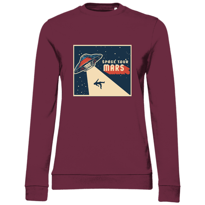 Marsreise - Damen Sweatshirt - Textilzauber