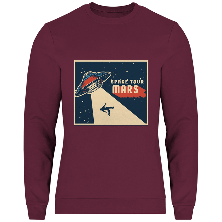 Marsreise - Herren Sweatshirt - Textilzauber