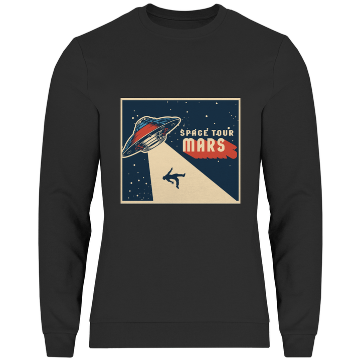 Marsreise - Herren Sweatshirt - Textilzauber