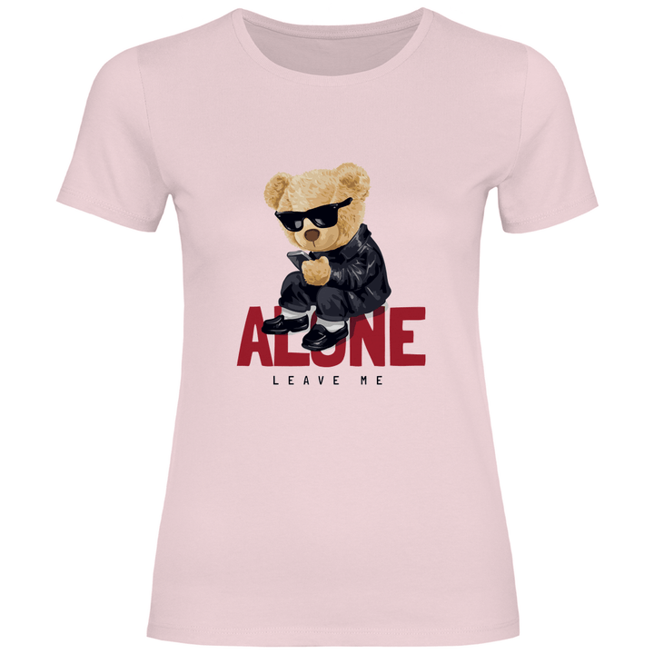 Melancholischer Teddy - Damen T - Shirt - Textilzauber
