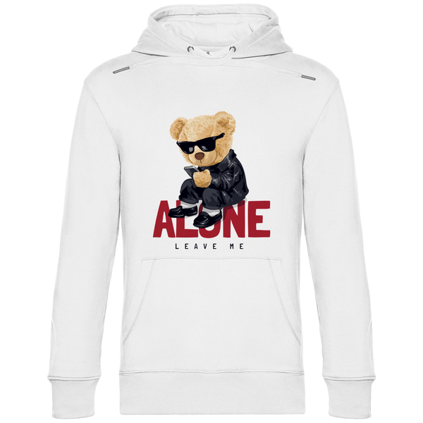 Melancholischer Teddy - Herren Hoodie - Textilzauber