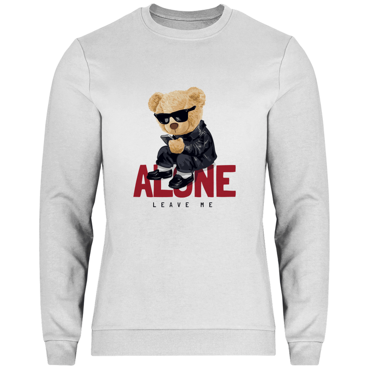 Melancholischer Teddy - Herren Sweatshirt - Textilzauber