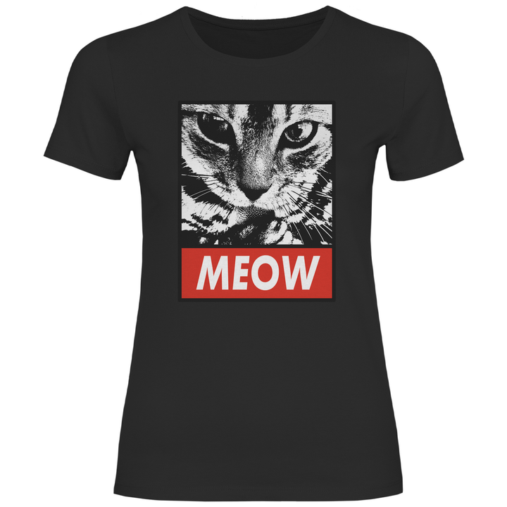 Meow - Damen T - Shirt - Textilzauber