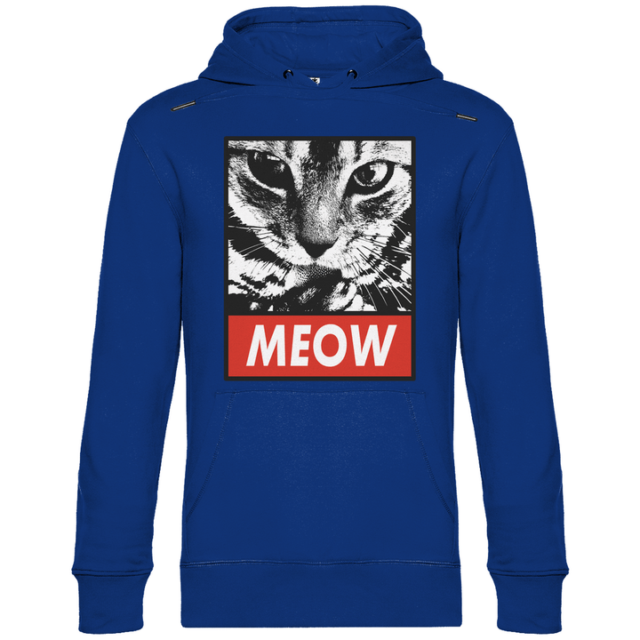 Meow - Herren Hoodie - Textilzauber