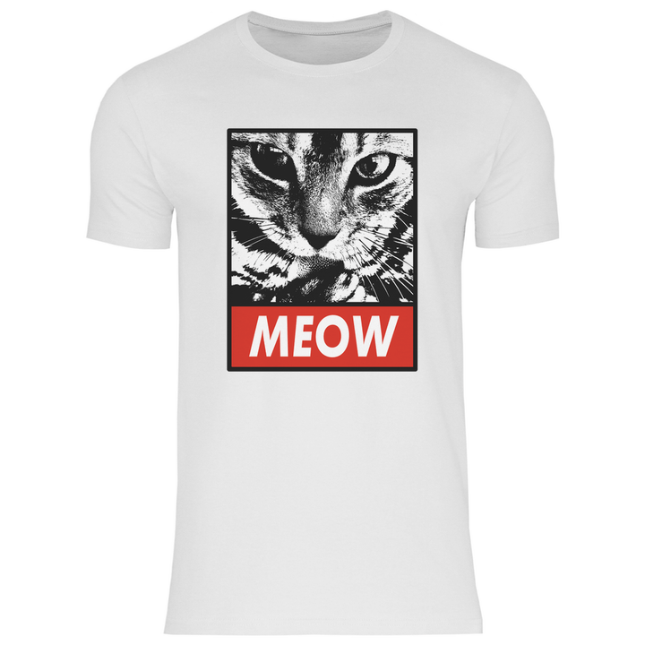 Meow - Herren T - Shirt - Textilzauber