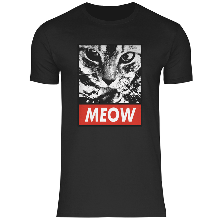 Meow - Herren T - Shirt - Textilzauber